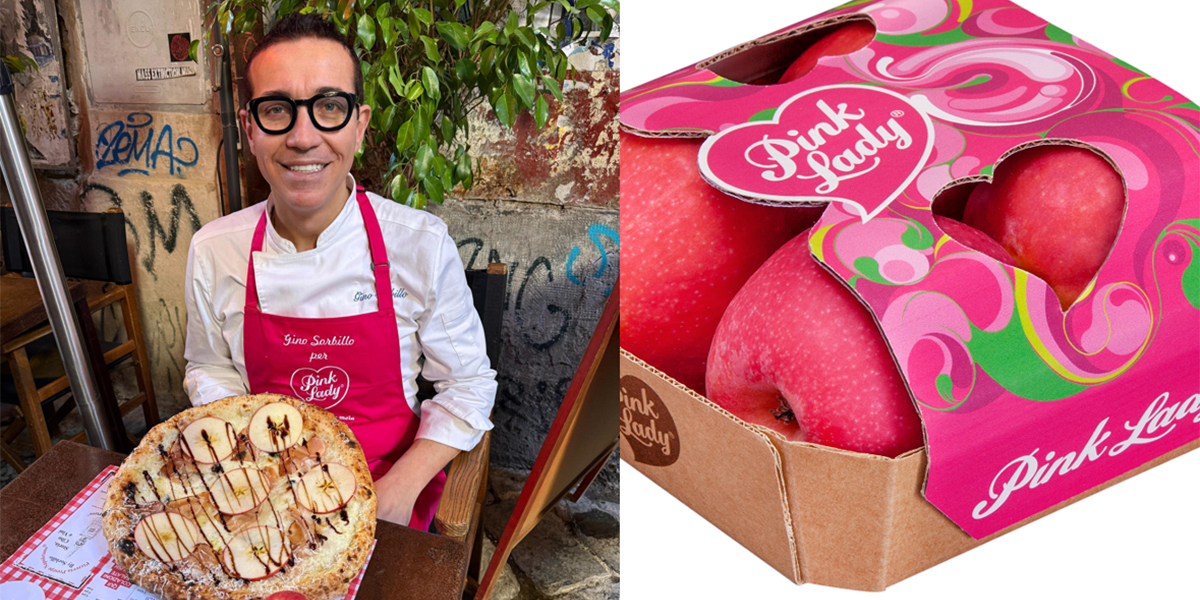 Gino Sorbillo presenta la pizza Pink Lady®